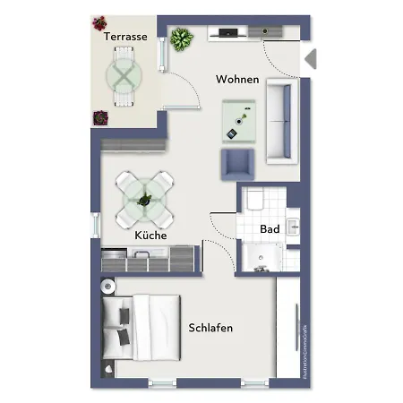Schaumburg 01 Appartement Ostseebad Kühlungsborn
